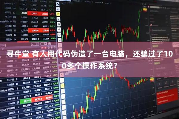 寻牛堂 有人用代码伪造了一台电脑，还骗过了100多个操作系统？